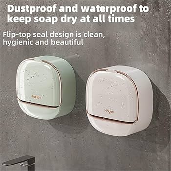 Soap Holder for Shower Wall, Soap Dish for Shower/Kitchens/Bathroom