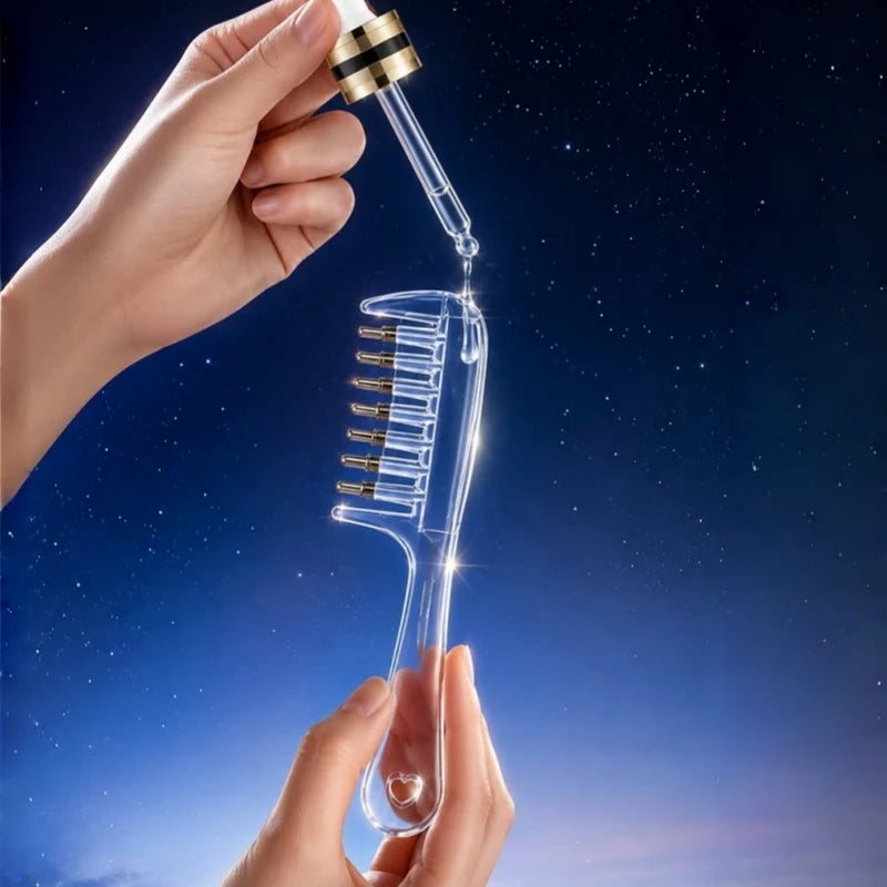 Refillable Hair Oil Comb