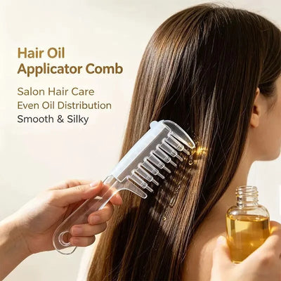 Refillable Hair Oil Comb